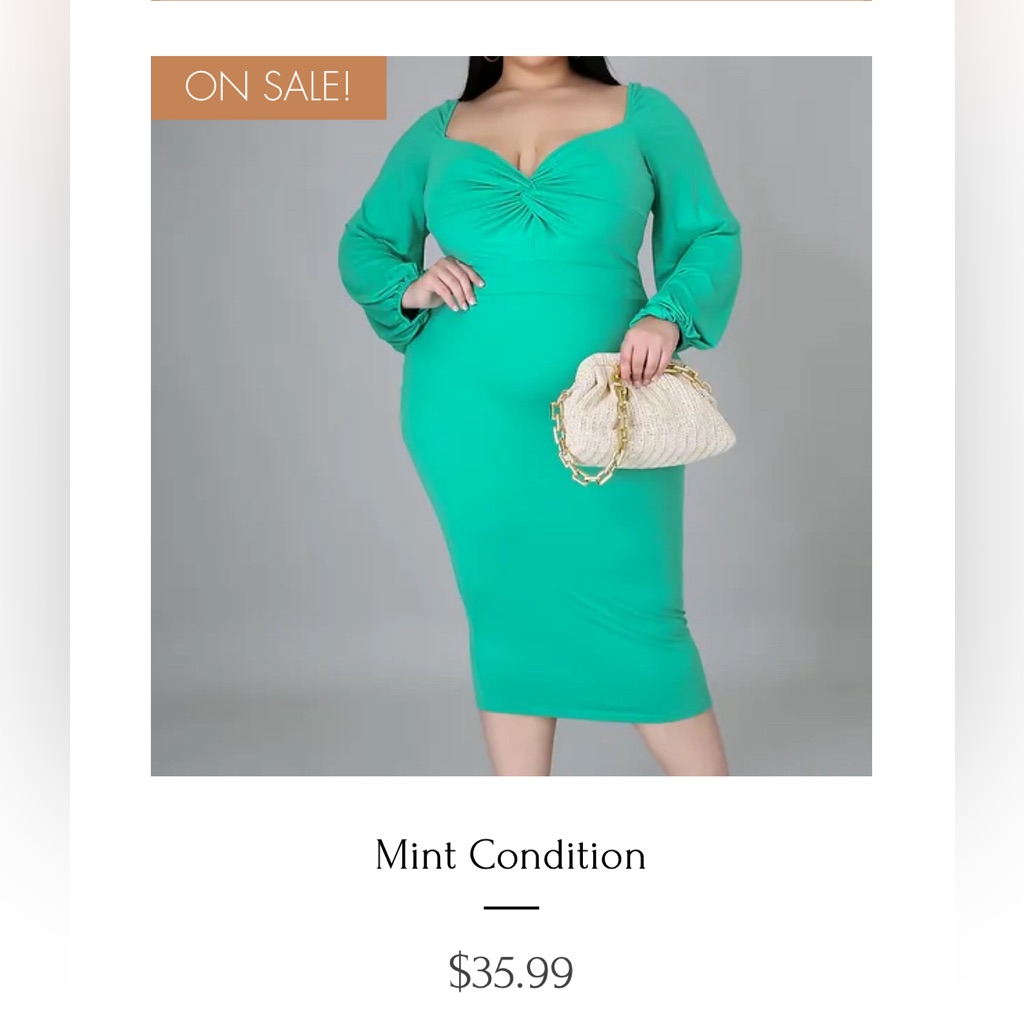 Plus Size Midi